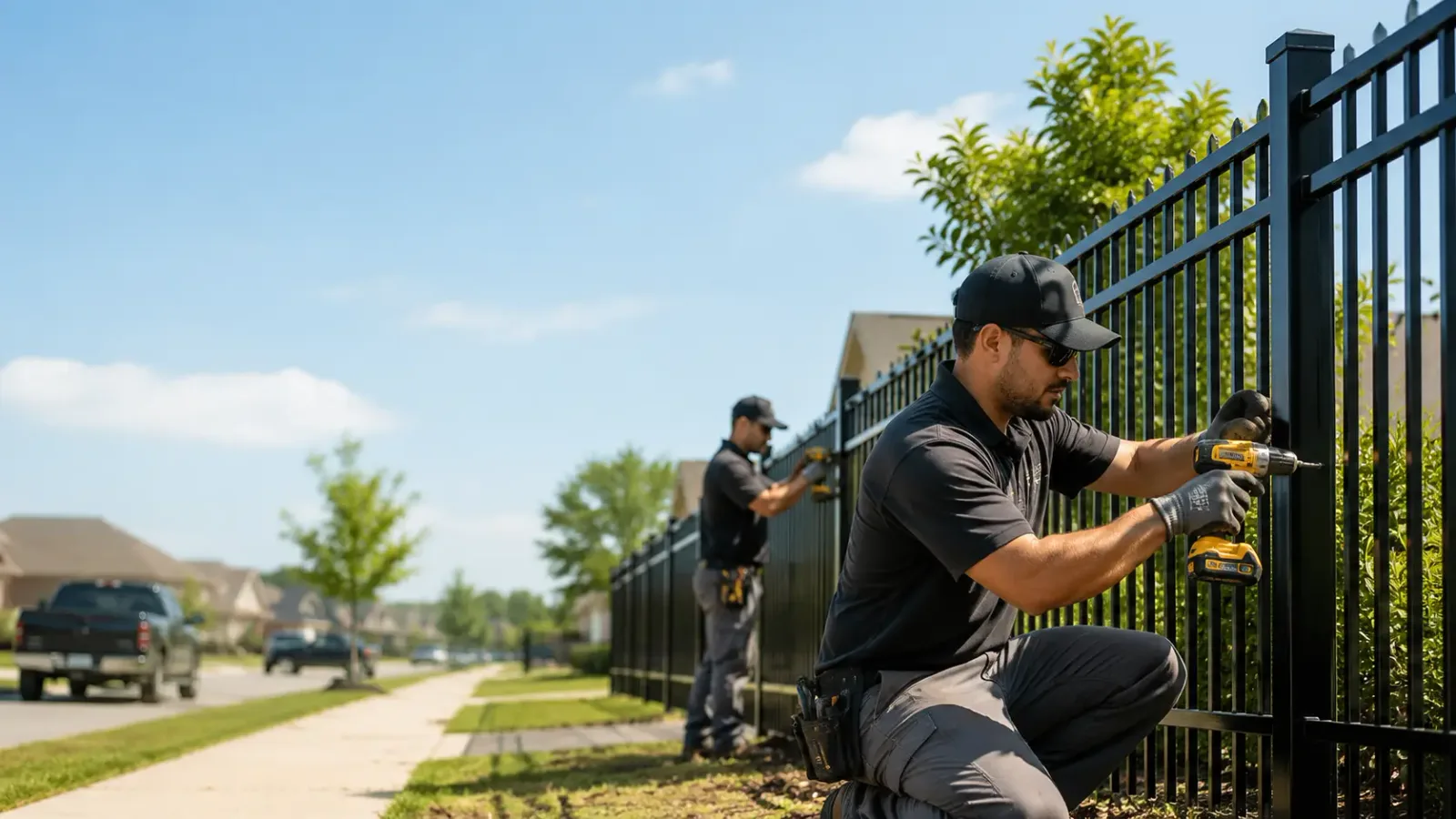 Metal Fence Installation in Garden, MI